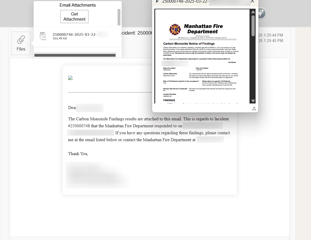 Outlook Attachments